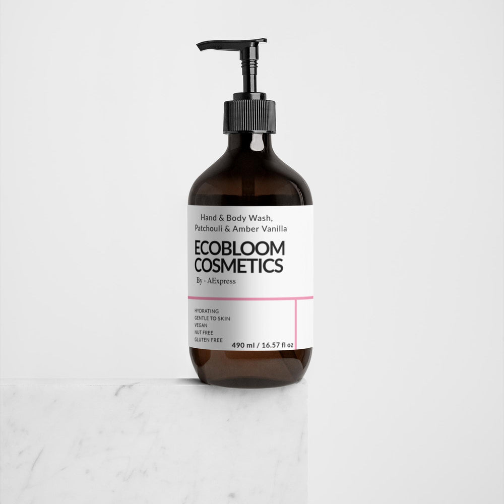 Hand & Body Wash - Patchouli & Amber Vanilla - AExpress Store