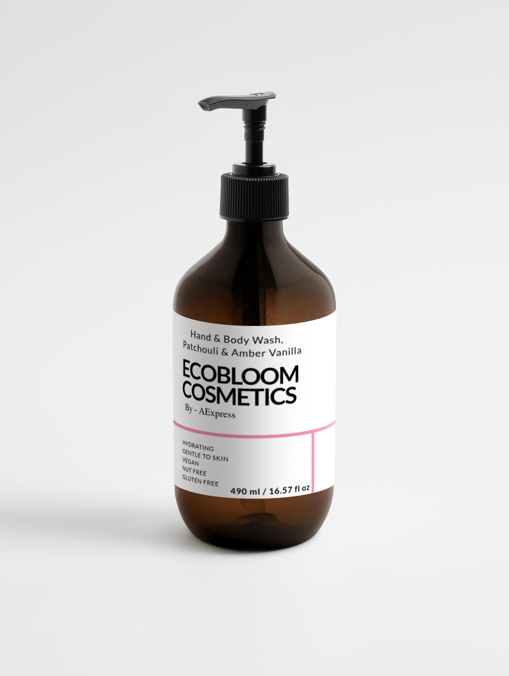 Hand & Body Wash - Patchouli & Amber Vanilla - AExpress Store