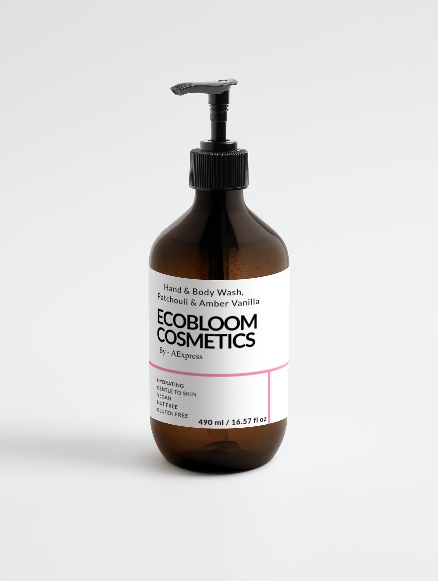 Hand & Body Wash - Patchouli & Amber Vanilla - AExpress Store